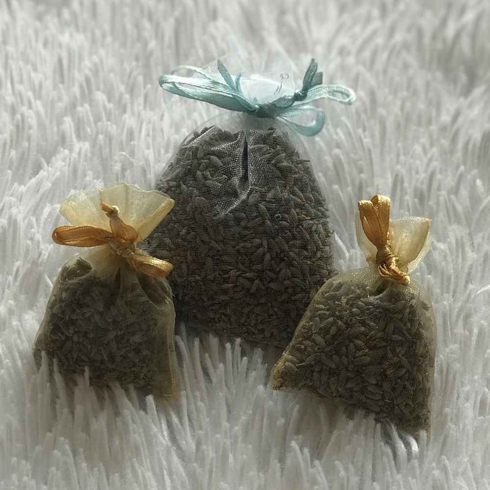 3 Pack, Handmade Lavender Sachet